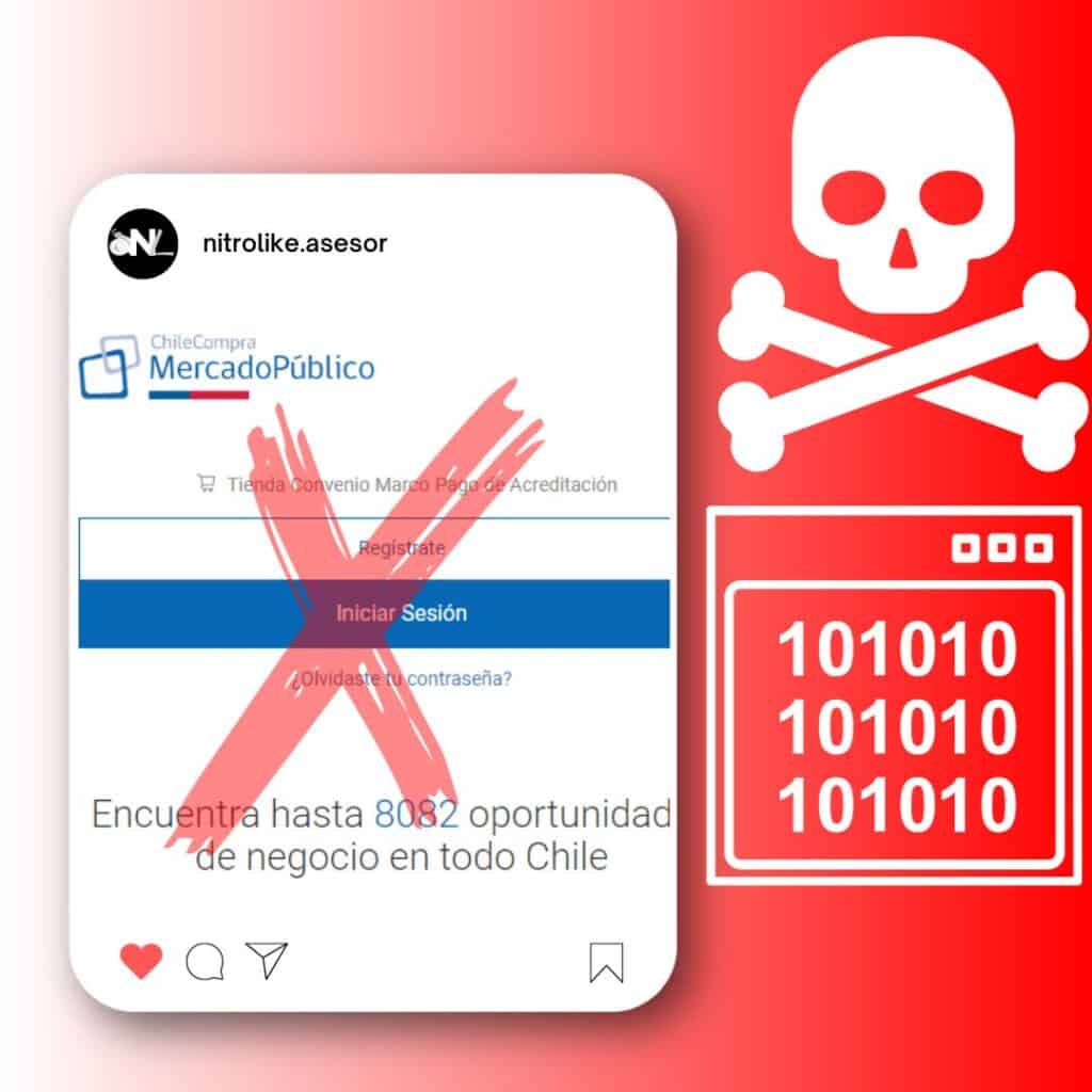 Servicio web de Mercado Público interrumpido por caída de plataforma